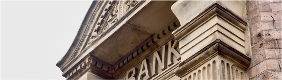 Exterior image of a bank